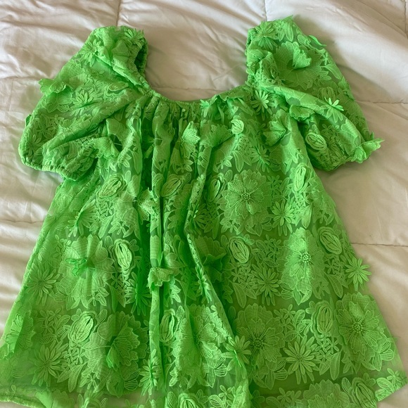 New with Tags lime green asos dress - Picture 5 of 6